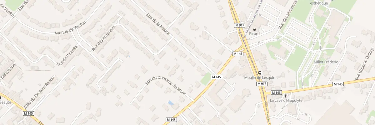 Plan du 8 Rue de la Meuse à Faches-Thumesnil