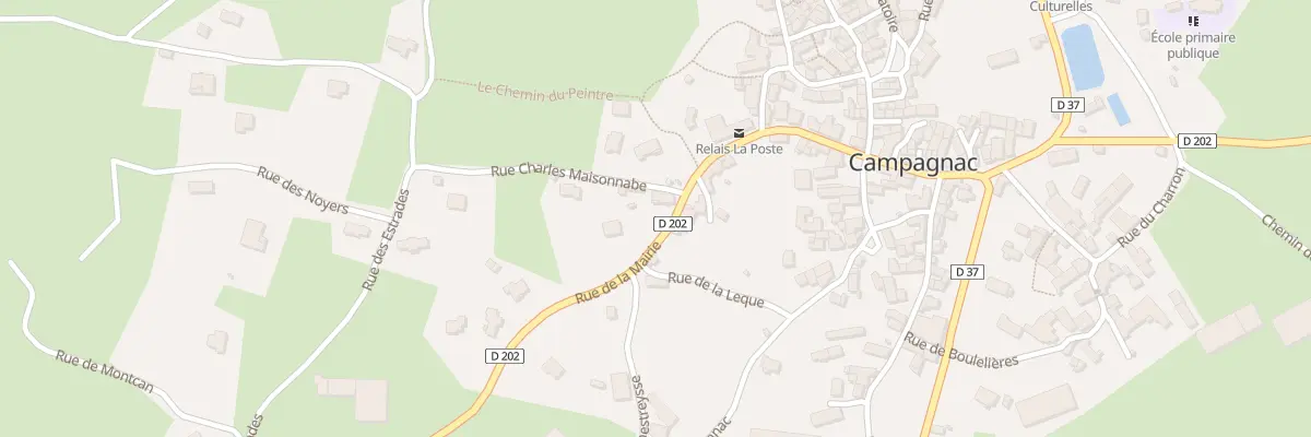 Plan du 5106 Campagnac à Campagnac