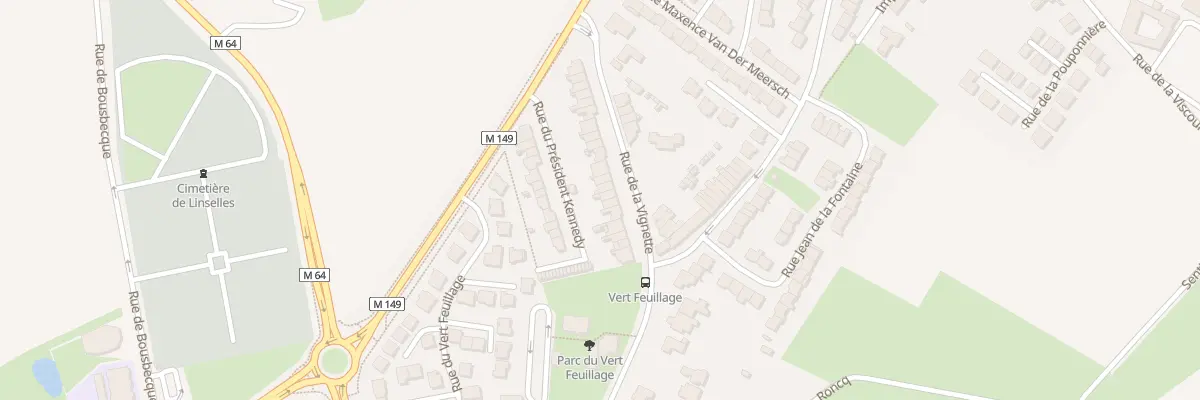 Plan du 13 Rue de la Vignette à Linselles
