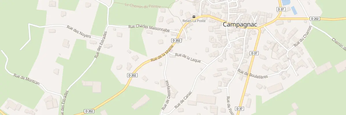 Plan du 5086 Campagnac à Campagnac