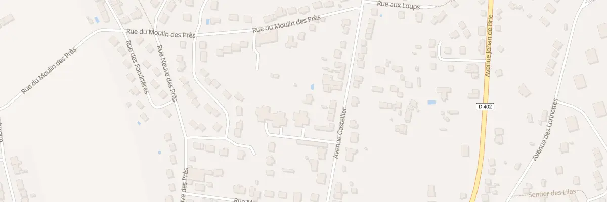 Plan du 71B Av Gastellier à Coulommiers