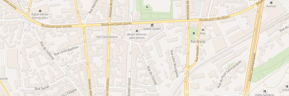 Plan du 19 Rue du Tonnet à Clermont-Ferrand