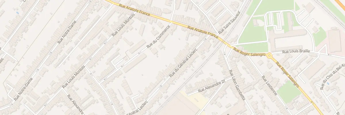 Plan du 171 Rue du Général Leclerc à Ronchin