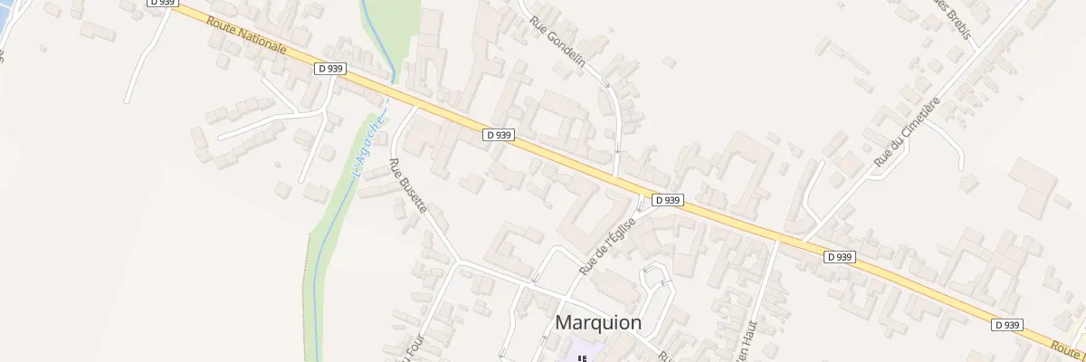 Plan du 42 Rte Nationale à Marquion