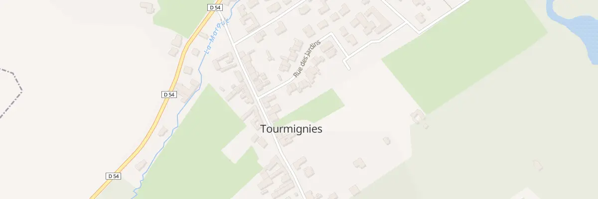 Plan du 4 Rue des Jardins à Tourmignies