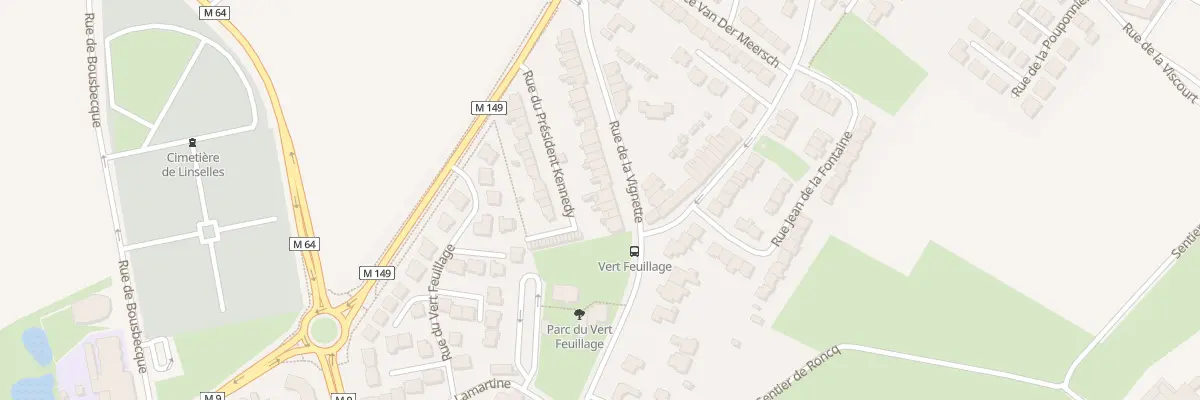 Plan du 7 Rue de la Vignette à Linselles