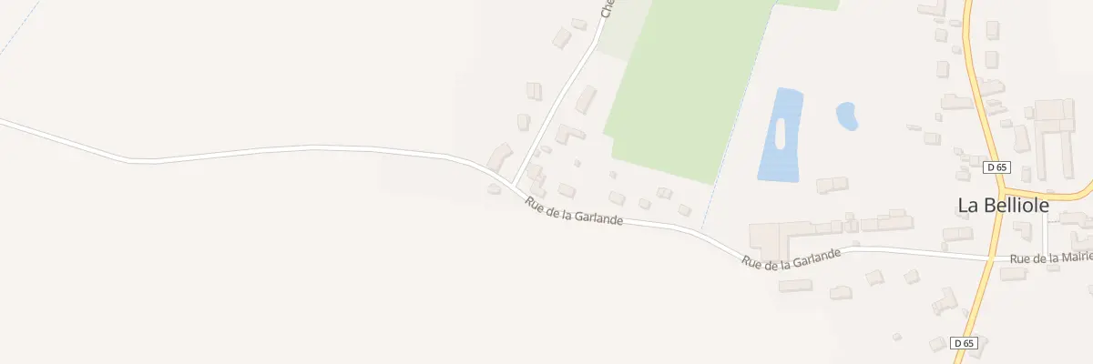Plan du 34 Rue de Garlande à La Belliole