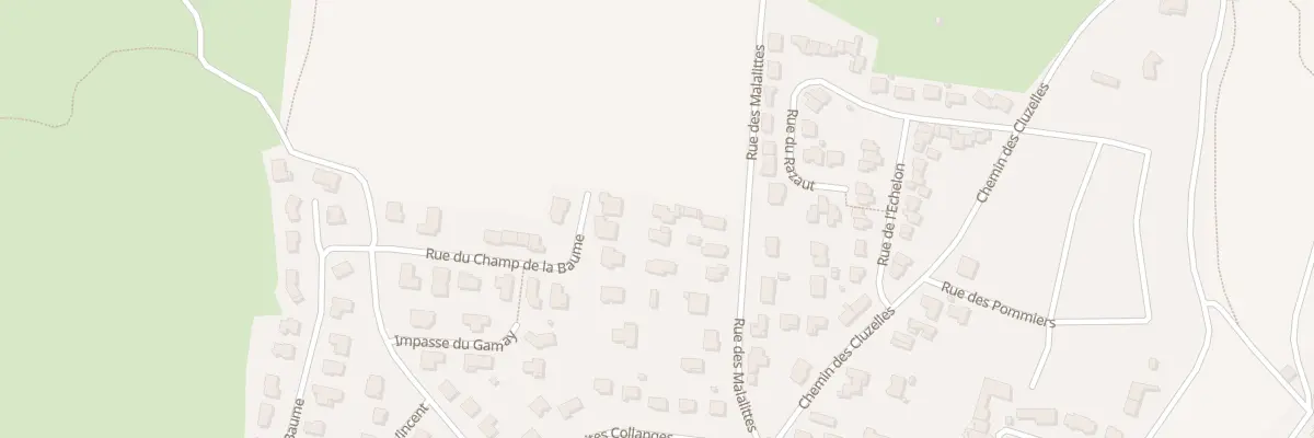 Plan du 15 Che des Malalittes à Châteaugay