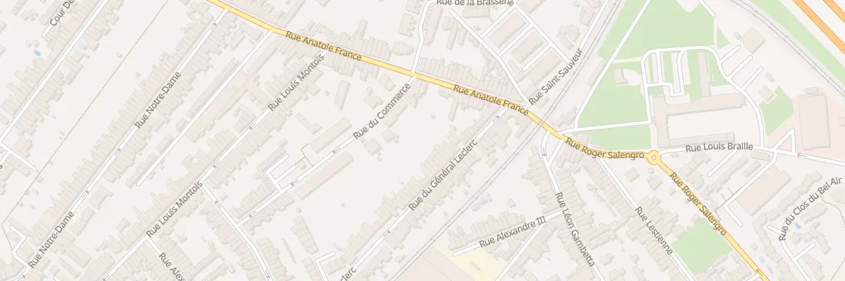 Plan du 179 Rue du Général Leclerc à Ronchin
