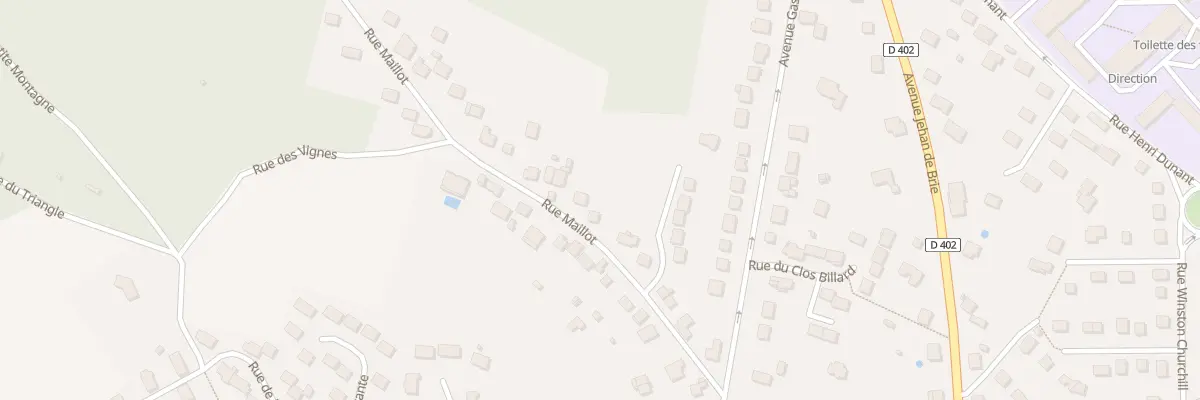 Plan du 18 Rue Maillot à Coulommiers