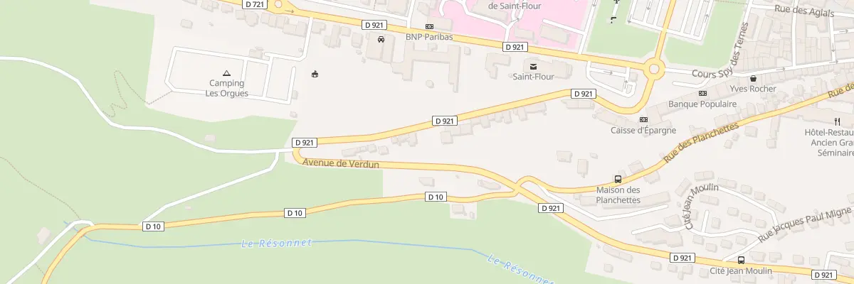 Plan du 31 Av des Orgues à Saint-Flour