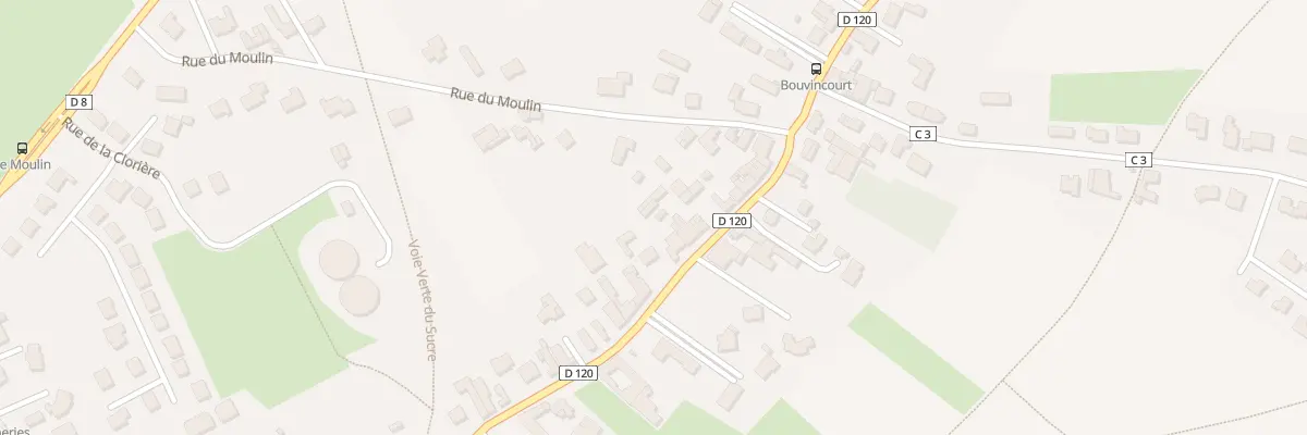 Plan du 249 Rue de Bouvincourt à Moncheaux