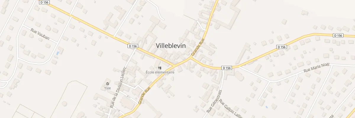 Plan du 42 Gr Grande Rue à Villeblevin