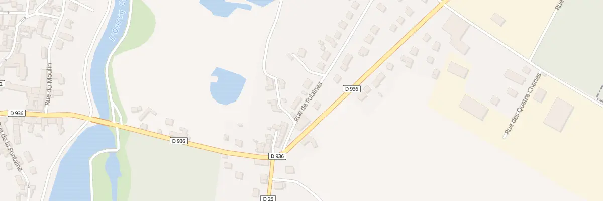 Plan du 9 Rue de Fulaines à Mareuil-sur-Ourcq