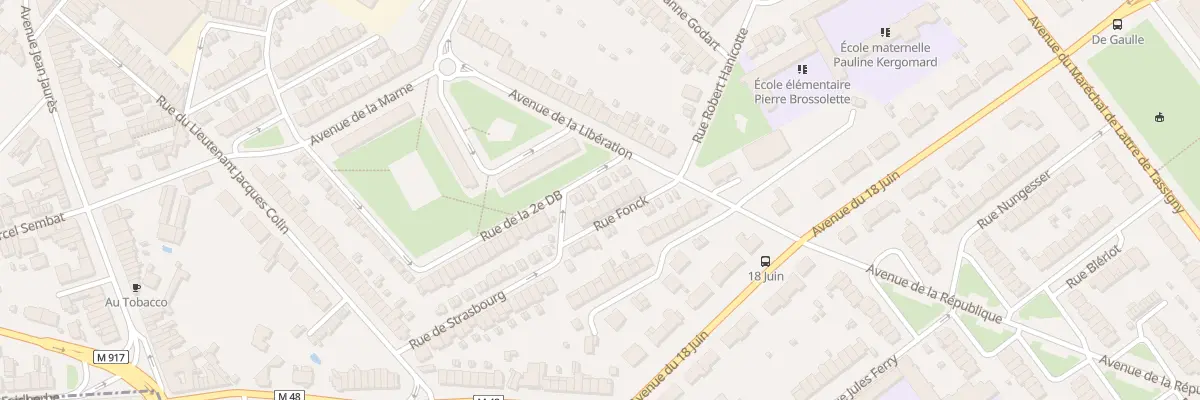 Plan du 12 Rue Fonck à Ronchin