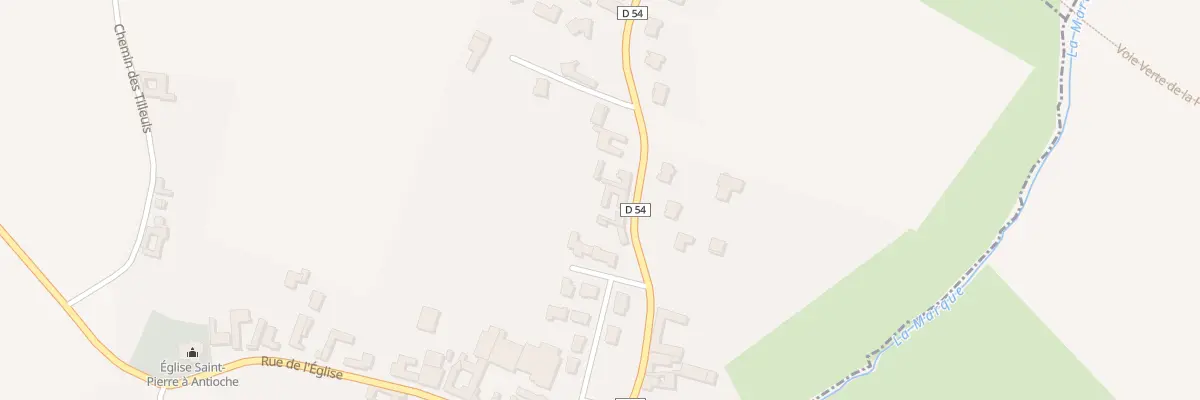 Plan du 13 Rue du Gal de Gaulle à Tourmignies