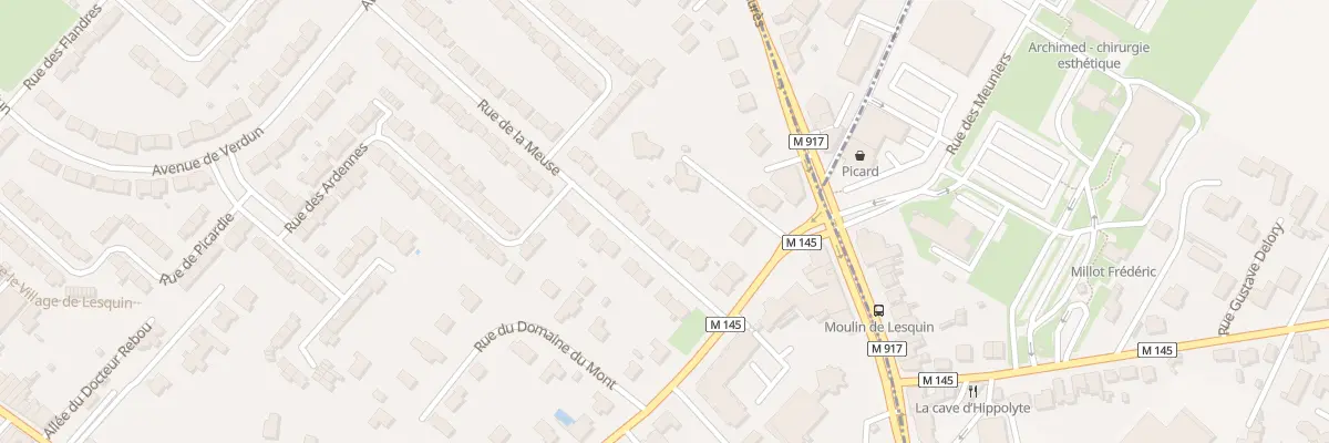 Plan du 7 Rue de la Meuse à Faches-Thumesnil