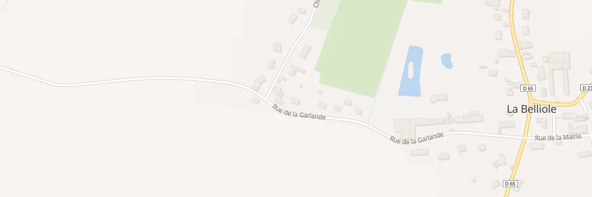 Plan du 32 Rue de Garlande à La Belliole