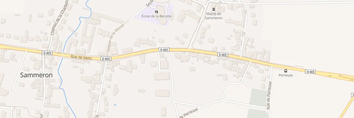 Plan du 37 Rue de Metz à Sammeron