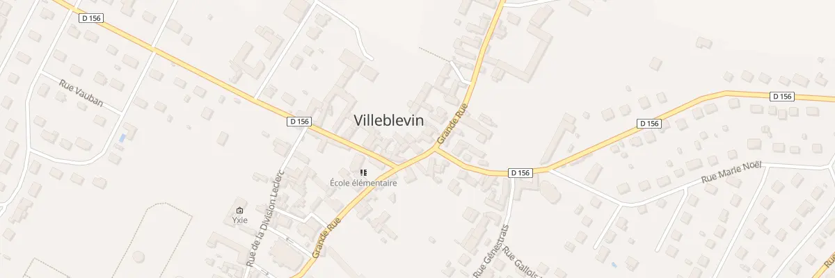 Plan du 40 Gr Grande Rue à Villeblevin