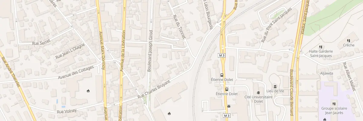 Plan du 52 Rue du Tonnet à Clermont-Ferrand