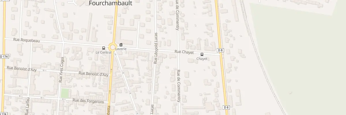 Plan du 28 Rue Chayet à Fourchambault