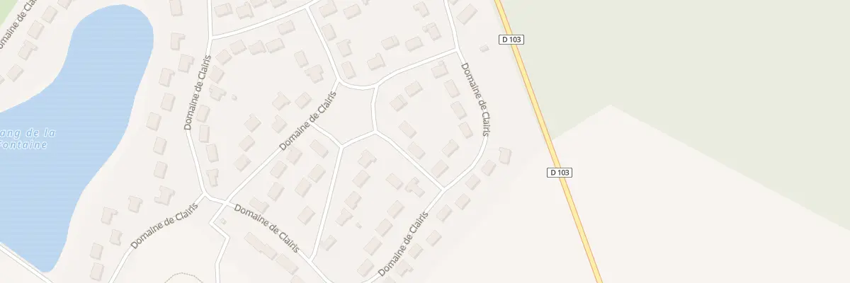 Plan du 327 Dom de Clairis à Savigny-sur-Clairis