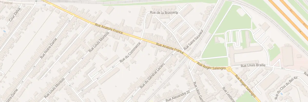 Plan du 19 Rue Anatole France à Ronchin