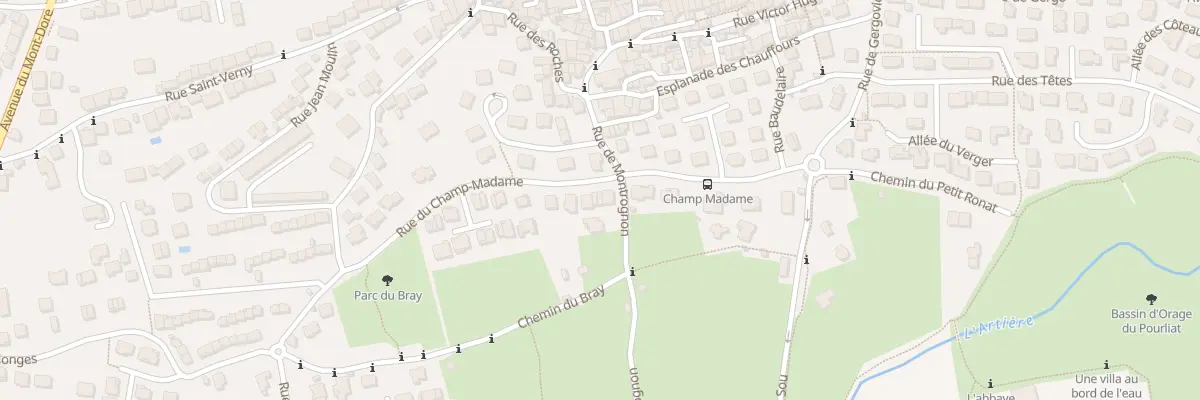 Plan du 11 Rue du Champ Madame à Beaumont