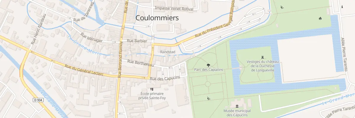 Plan du 9 Pl Abel Leblanc à Coulommiers