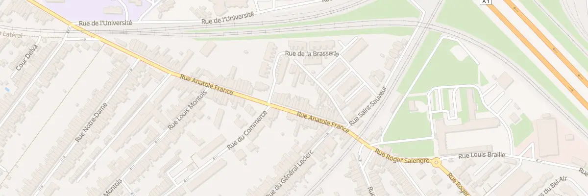 Plan du 30B Rue Anatole France à Ronchin