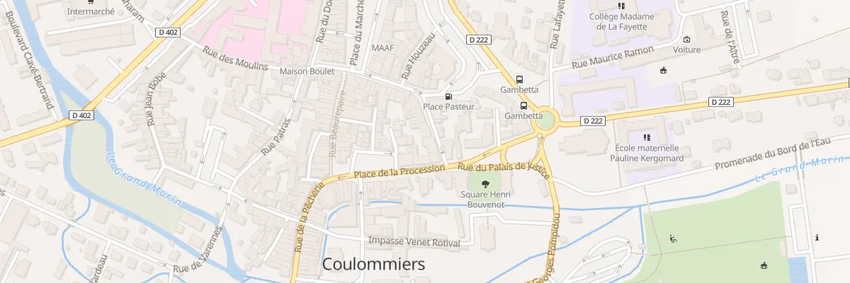 Plan du 5 Rue Ernest Dessaint à Coulommiers