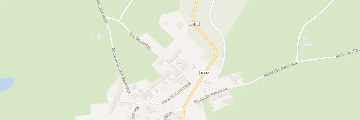 Plan du 2 Imp des Tisserands à Champs