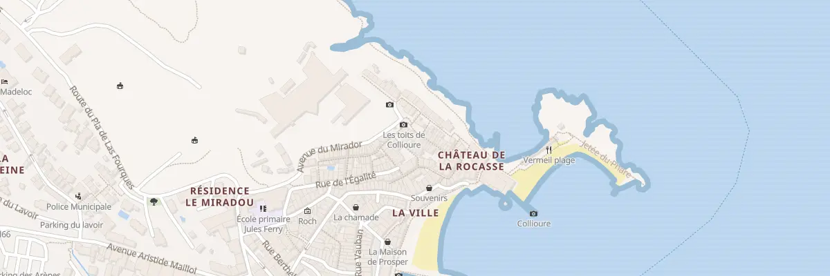 Plan du 25 Rue du Mirador à Collioure