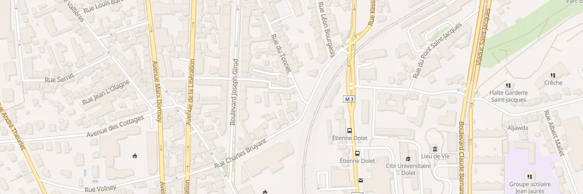 Plan du 50B Rue du Tonnet à Clermont-Ferrand