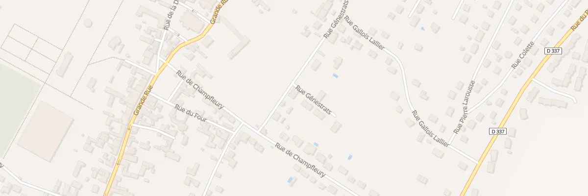 Plan du 9A Rue Genestrats à Villeblevin