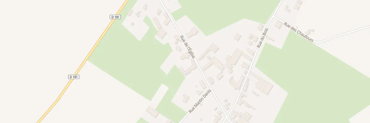 Plan du 22 Rue de l’église à Guyencourt-Saulcourt