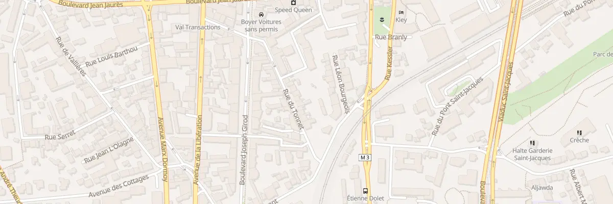 Plan du 35 Rue du Tonnet à Clermont-Ferrand