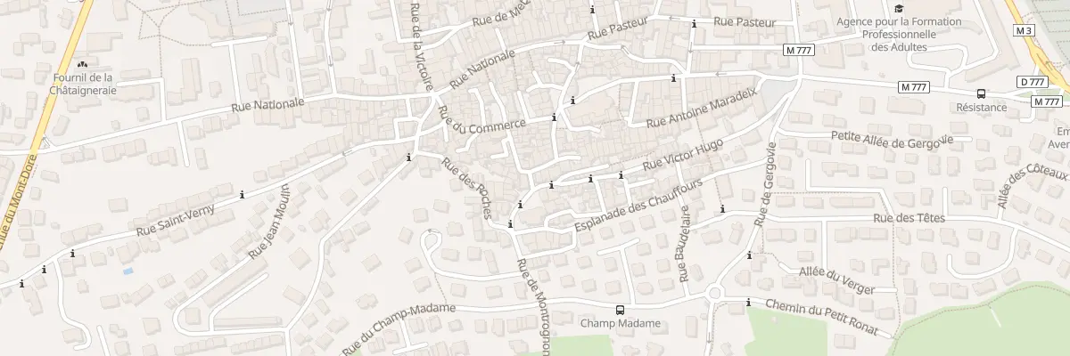 Plan du 9 Rue du Terrail à Beaumont