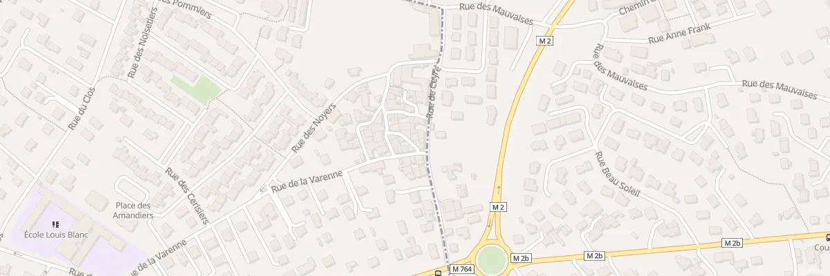 Plan du 37 Pas des Lilas à Blanzat