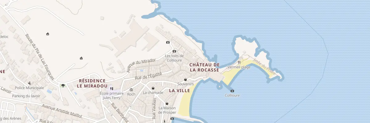 Plan du 17 Rue du Mirador à Collioure
