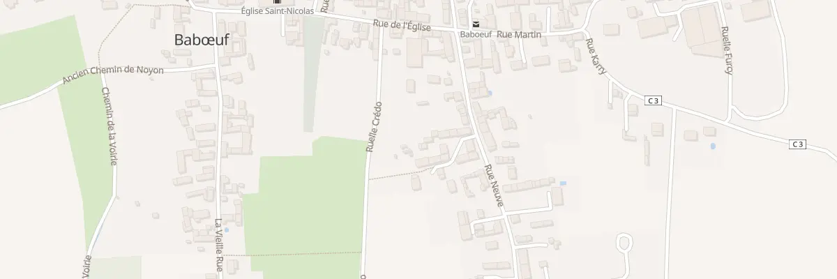 Plan du 369 Rue Neuve à Babœuf