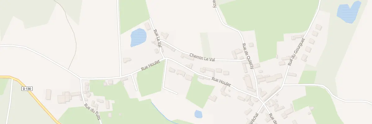 Plan du 285 Rue Houlet à Grandrû