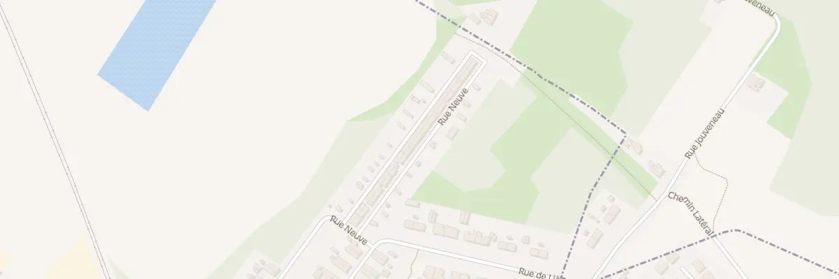 Plan du 33 Rue Neuve à Auby