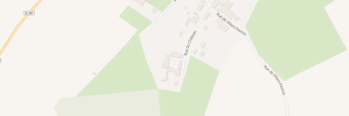 Plan du 18 Rue du château à Guyencourt-Saulcourt