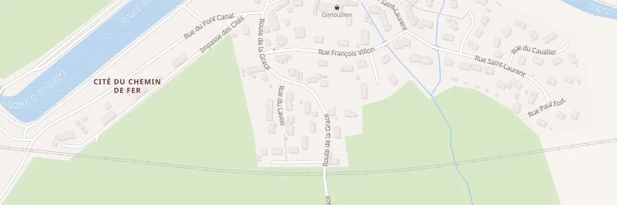 Plan du 4 Rte de la Grace à Gimouille
