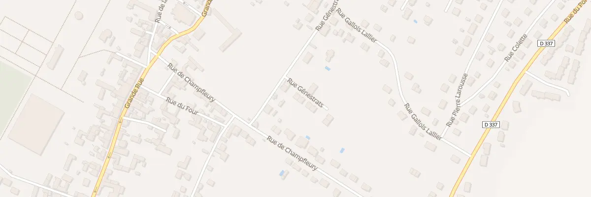Plan du 9C Rue Genestrats à Villeblevin