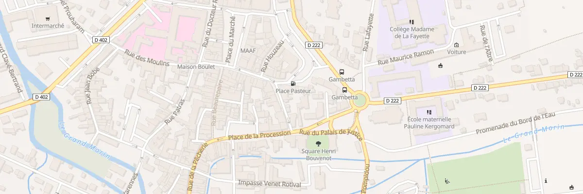 Plan du 10 Rue Ernest Dessaint à Coulommiers