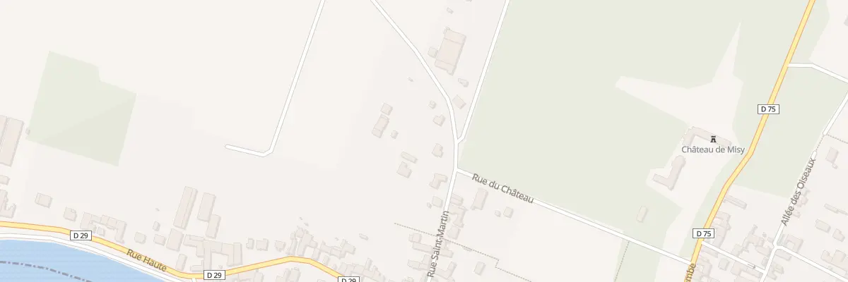 Plan du 17 Rue Saint-martin à Misy-sur-Yonne