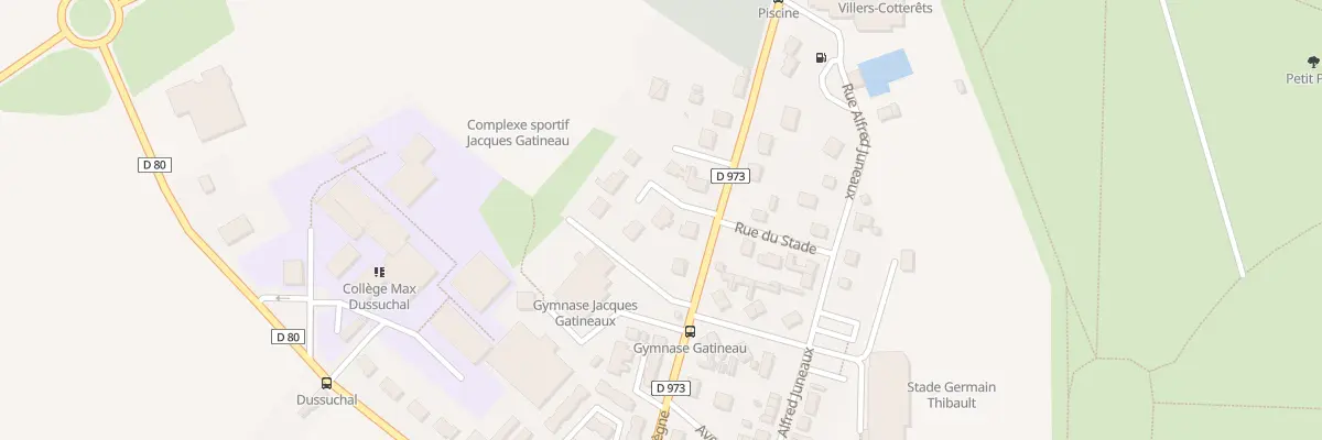 Plan du 1 Imp de la Briqueterie à Villers-Cotterêts